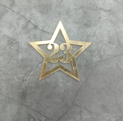 Изображение МИНИ ДЕКОР 23 февраля, 5 см (ФЕВ 90)